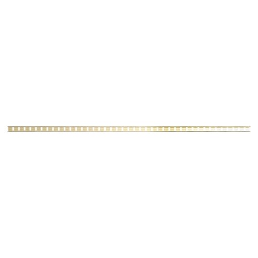Crémaillère à encastrer aluminium finition mat 11mm - Lokendo
