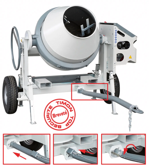 BETONNIERE ST350HONDA GX160QX - Altrad