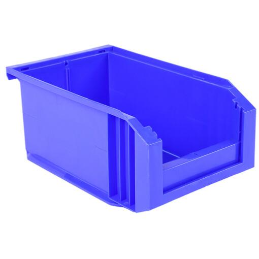 Bac à bec plastique solide anti-dérapant bleu 150x210x342mm (8L) - Novap