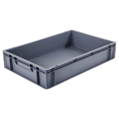 Bac palettisable europe plein gris rsistant 120x400x600mm (21L) - Novap