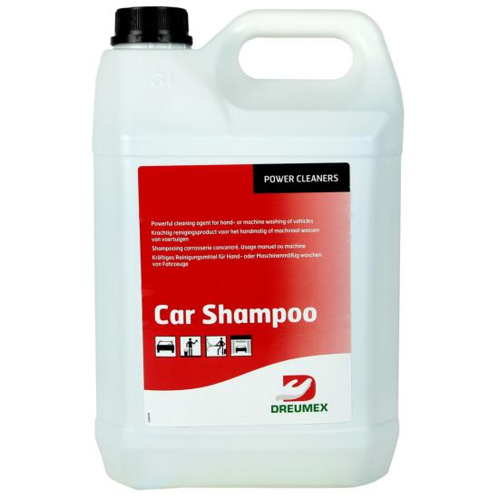 CAR SHAMPOO Shampooing carrosserie voiture effet brillant sans trace (5L) - Dreumex