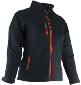 VESTE SOFTSHELL FEMME ALBA NOIR T2