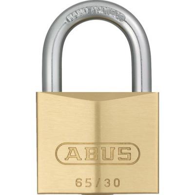 Cadenas à clé laiton traditionnel série 65 30mm s'entrouvrant N.6301 - Abus