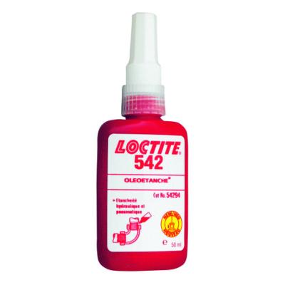 tanchit des raccords olotanche pour filetages en mtal 542 (50ml) - Loctite