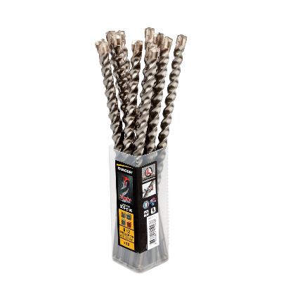 Foret marteau "Booster Plus" SDS+ 3 taillants grande dure vie 157L (Lot x12) - Diager