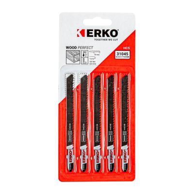 Lames de scie sauteuse bois coupe nette (Lot de 5) - Erko