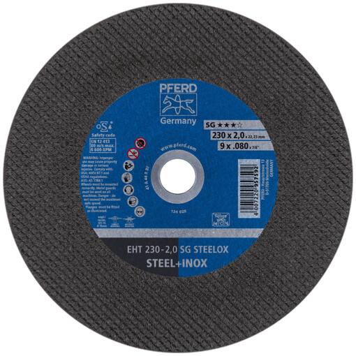 Disque à tronçonner EHT 230-2,0 SG STEELOX 957592 (Lot x25) - Pferd