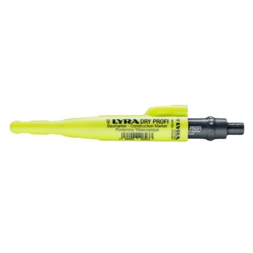 Marqueur crayon "Dry PROFI" longue pointe taille-mine intégré - Lyra