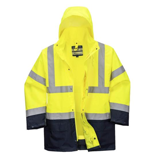 Parka chantier 5 en 1 Sécurité Haute-Visibilité S766 - Portwest