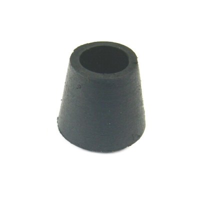 Embout couvrant caoutchouc noir 10mm (Lot x20) - Shepherd Hardware