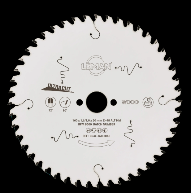 LAME CIRCULAIRE FINE BOIS MASSIF LSC.964CL.W 85 x 15 x 16Z