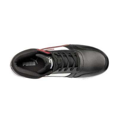 Chaussure sécurité FRONTCOURT MID S3L ESD FO HRO SR Rouge/Noir/Blanc - Puma Safety