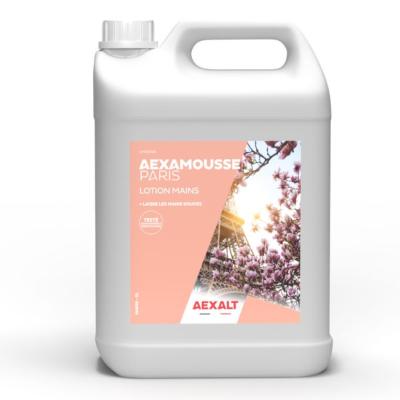 Crme lavante nettoyante lotion douce pour mains Aexamousse (Grand format 5L) - Aexalt