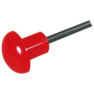 Embout scurit rouge chantier anti perforation pour fers  bton 8-20mm - Taliaplast