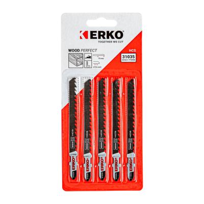 Lames de scie sauteuse bois coupe nette (Lot de 5) - Erko