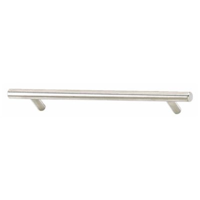 Poigne pour meuble fil inox 304 brosse diamtre 12mm HT 32mm longueur 210mm extraxe 160 - Lokendo