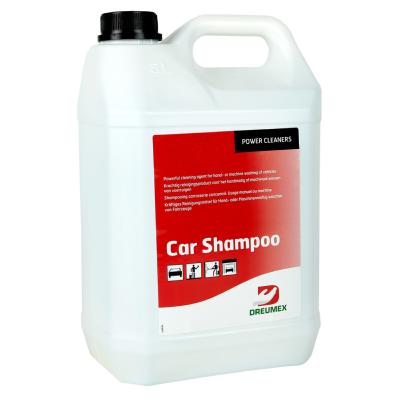 CAR SHAMPOO Shampooing carrosserie voiture effet brillant sans trace (5L) - Dreumex