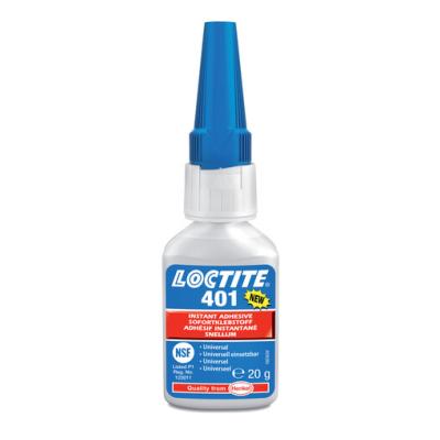 Colle instantane liquide multi-usages cyanoacrylate 401 (20gr) - Loctite