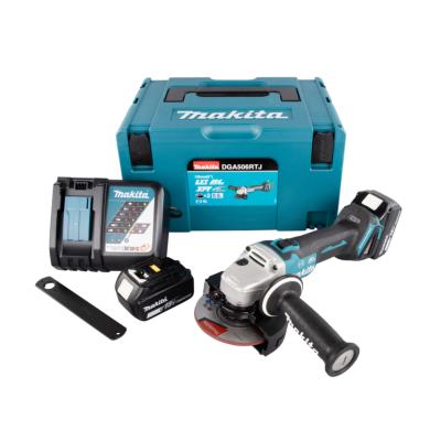 Meuleuse d'angle Ø125mm 18V 5Ah grande performance avec batteries DGA506RTJ - Makita