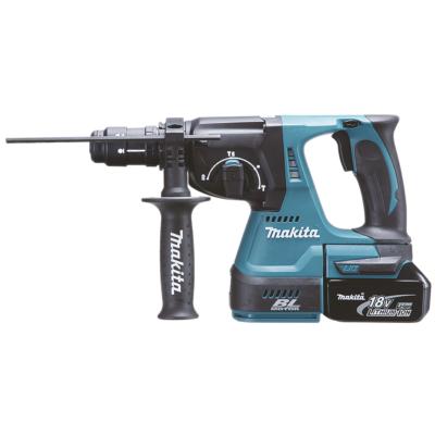 Lot 5 machines 18V 5Ah avec 4 batteries (DHP481 DGA506 DTD154 DHR243 DHS680) - Makita