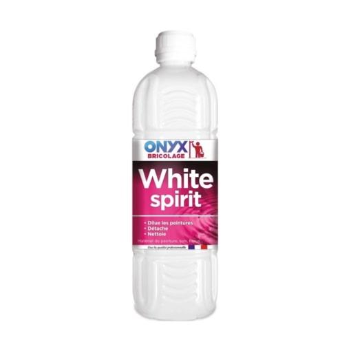 White Spirit nettoie détache dilue peinture vernis (1L) - Onyx