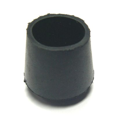 Embout couvrant caoutchouc noir 16mm (Lot x20) - Shepherd Hardware