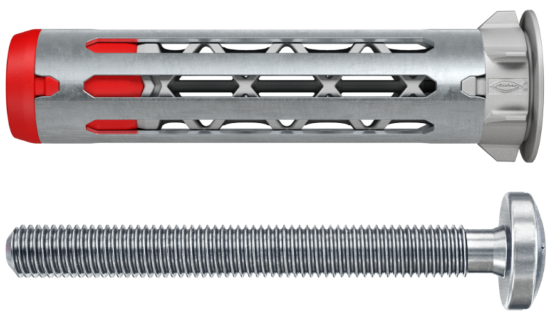 CHEVILLE METAL POUR CORPS CREUX DuoHM 4 X 55 TORX (25 PCS)