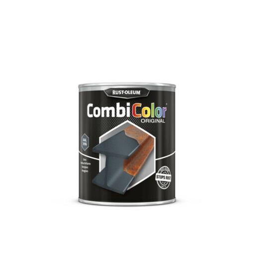 Peinture CombiColor® Métal 0,75L Gris Anthracite Brillant RAL 7016 (7389.0.75) - Rust Oleum