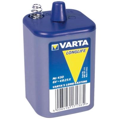 Pile 4R25 Porto Saline plastique  ressort - Varta