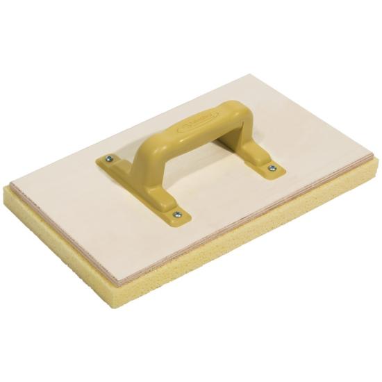 Taloche éponge rectangle plateau bois 25x14cm épais 25mm - Taliaplast