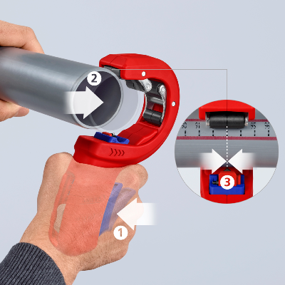 COUPE-TUBE PLASTIQUE DPT50 - Knipex