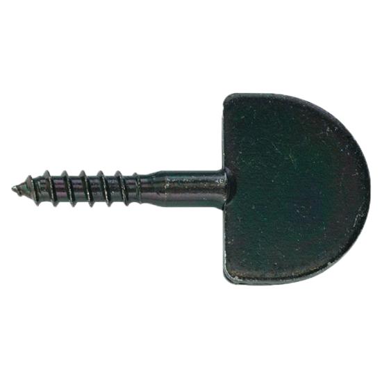 Dardenne droite à vis zinguée noire Ø7 62x36mm 0710566 - Torbel Industrie