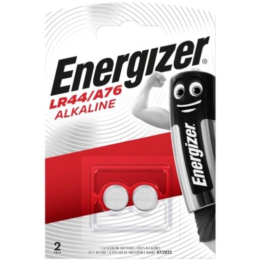 Pile Alkaline Alcaline LR44-2/A76 (Carte 2 piles) - Energizer
