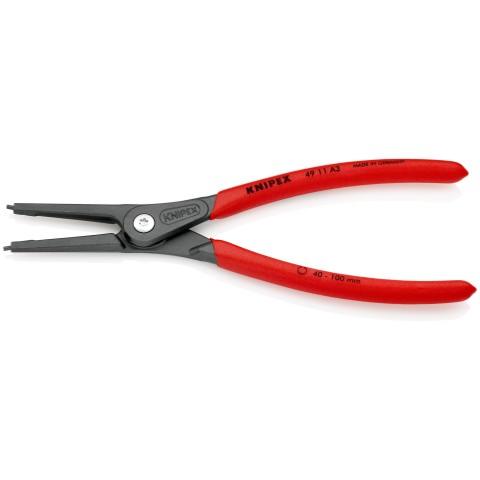 Pince circlips extérieurs pointes bec droit 225mm Ø40-100 - Knipex