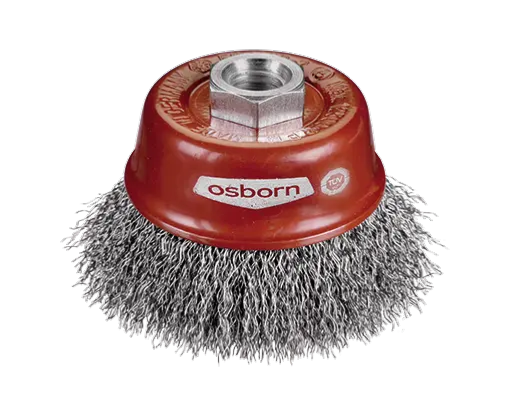 BROSSE COUPE Ø60 MM AL. M14X2,0 FILS ONDULÉ 0,30 MM