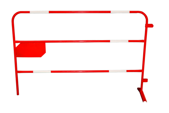 BARRIERE DE CHANTIER AVEC PLAQUE D25 MM - Sodimat