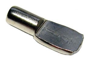 Taquet tige acier nickelé diamètre 5mm (Lot x36) - Shepherd Hardware