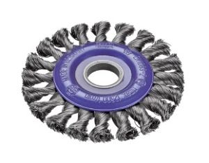 BROSSE CIRCULAIRE ACIER TORSADE Ø125 MM ÉP.13 MM AL.22,2 MM - Osborn