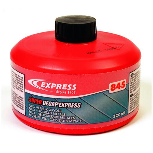 Décapant Super Decap' Express 845 pour couverture métaux oxydés soudure étain (320ml) - Express