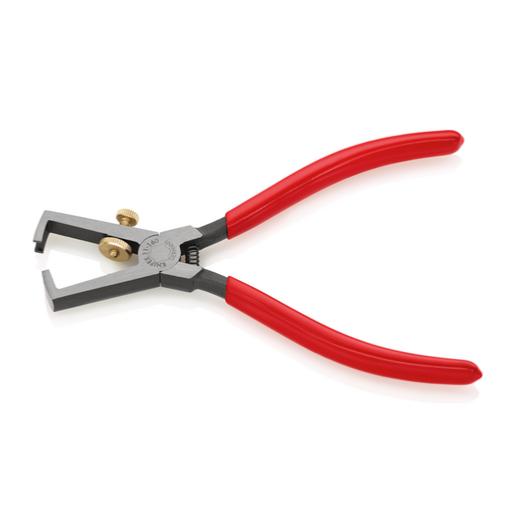 Pince à dénuder 160mm avec ressort gainage PVC 10mm² - Knipex