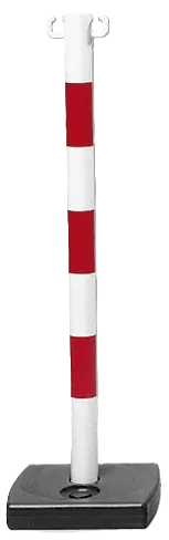 POTEAU PVC S/SOCLE A LEST 4KG RGE/BL - Novap