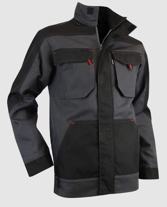 BLOUSON CERAMIQUE GRIS NUIT/NOIR T3