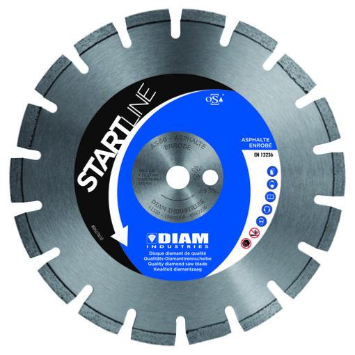 Disque à tronçonner AS60 diamant asphalte intensif Ø350x25,4 - Diam Industries