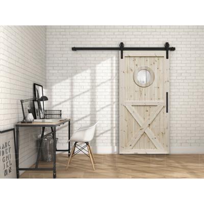 Poignée Cuvette Porte Coulissant Bois Fer Plat Noir Mat Moderne (RD-4B ROC DESIGN®) - Mantion