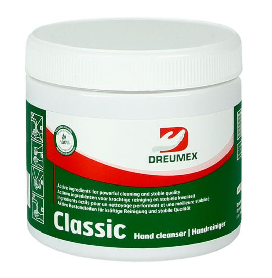 Savon gel "Classic" avec microbilles format pot 600ml - Dreumex