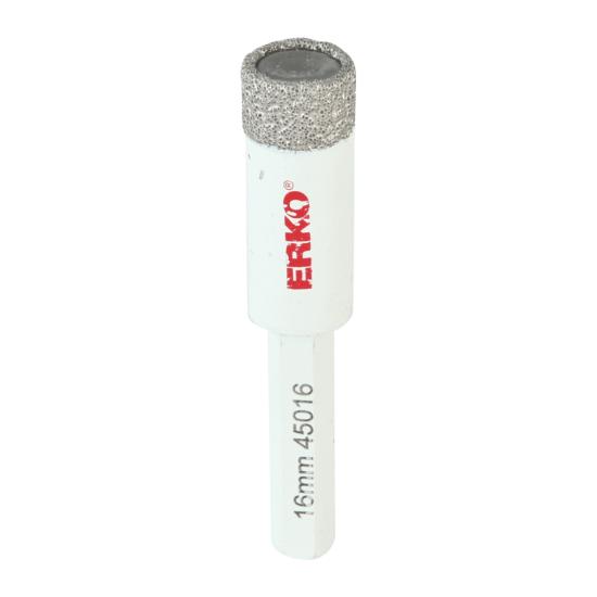 Trépan diamant Dry System à sec pour matériaux très durs (6 à 105mm) - Erko
