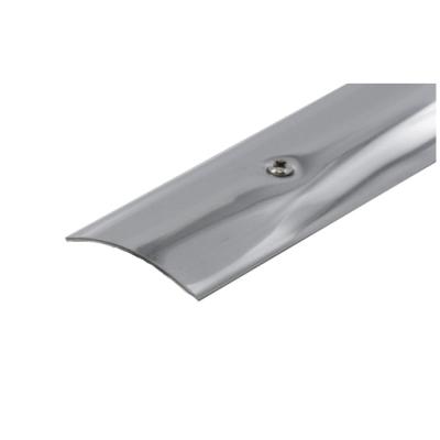 Seuil plat  visser inox brillant 12/10 2,27m x 50mm (3mm) 200011 - Dinac