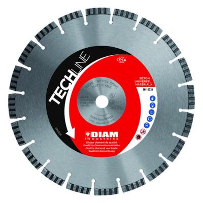 Disque  trononner diamant BS 70 bton matriaux durs 22.23mm 230 - Diam Industries