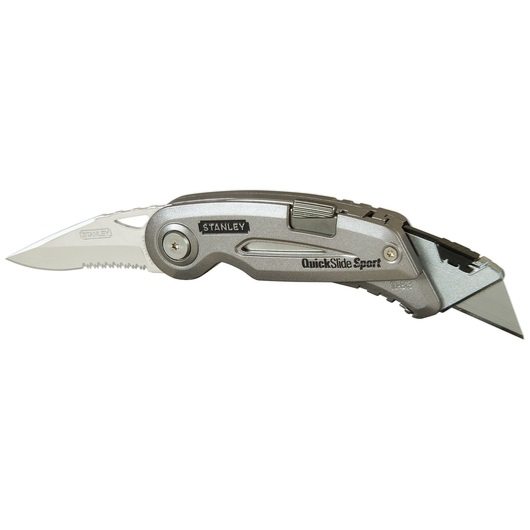 Couteau 2 en 1 Sport/Quickslide (Cutter/Opinel) - Stanley