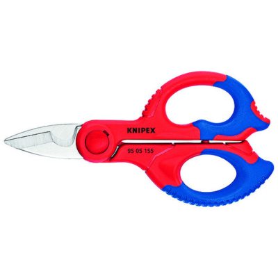 Ciseaux cisaille d'lectricien 155 mm - Knipex